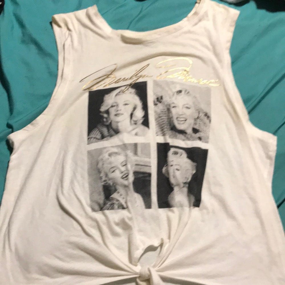 Marilyn Monroe Tie Front Shirt
